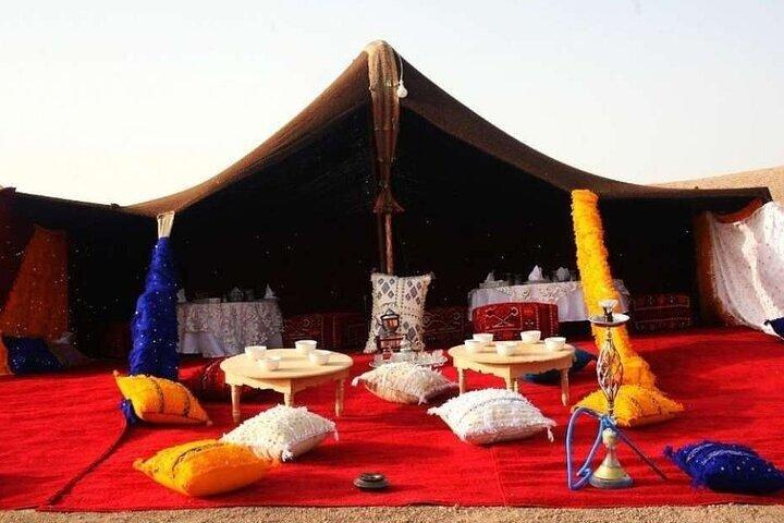 Marrakech: Sunset Dinner Show in Agafay Desert and Camel ride