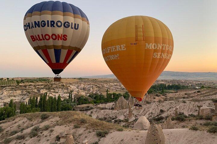 Cappadocia Sunrise Hot Air Balloon Ride | Excursão All-Inclusive Cat