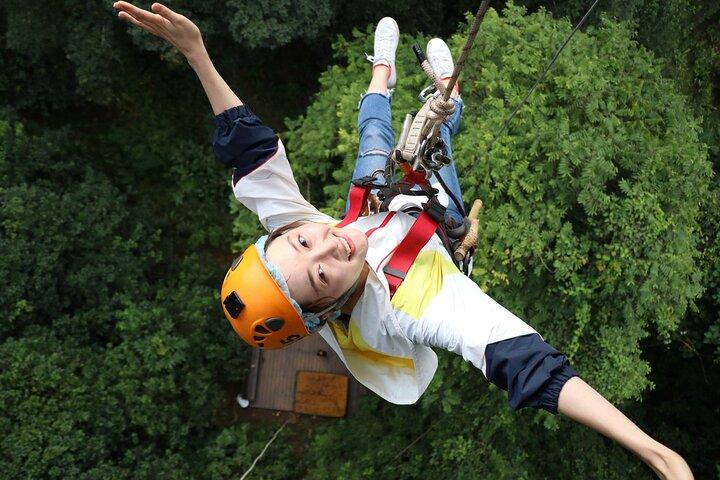 Jungle Flight Zipline Adventure fra Chiang Mai
