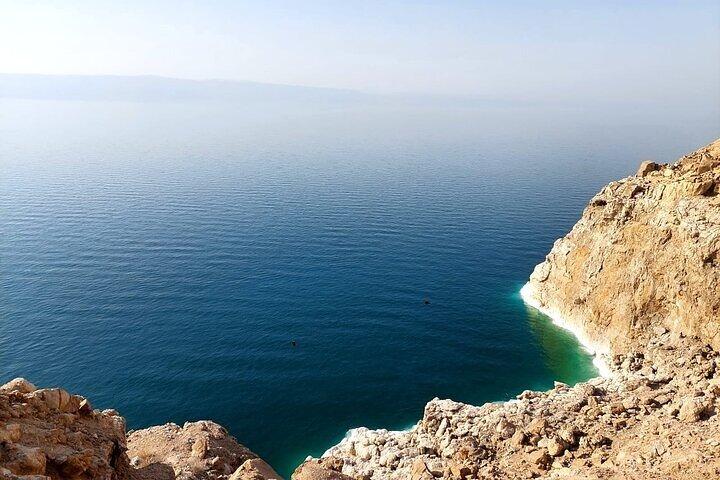 Da Amman: tour privato di mezza giornata per visitare il Mar Morto