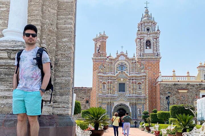 Puebla, Cholula & Tonantzintla Day Trip with Optional Lunch