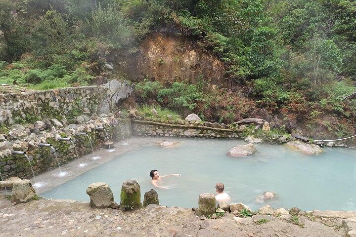 Volcán Bandung Tour, Aguas termales, Barro, Té, Almuerzo todo Incluido
