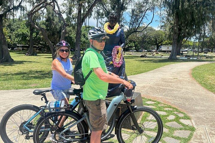 Manoa Falls-elektrisk cykel til vandreoplevelse Lokalt måltid inkluderet