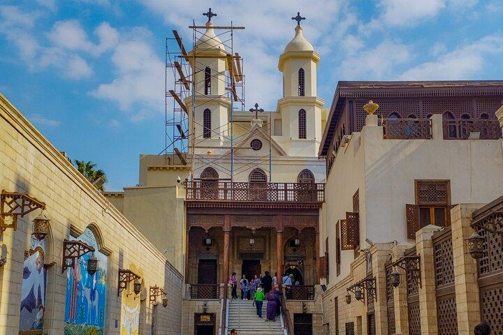 Visite privée d'une journée dans l'église, la mosquée et la synagogue du Caire