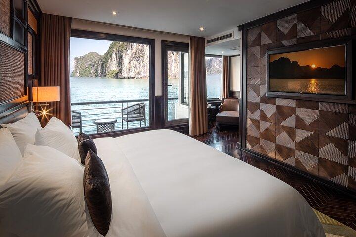 Explore a Baía de Halong com o Cruzeiro Embaixador – 2D1N Heritage Tour