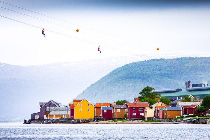 Zipline-ervaring in Mosjøen