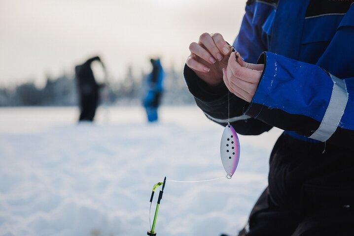Expérience de pêche sur glace à Rovaniemi