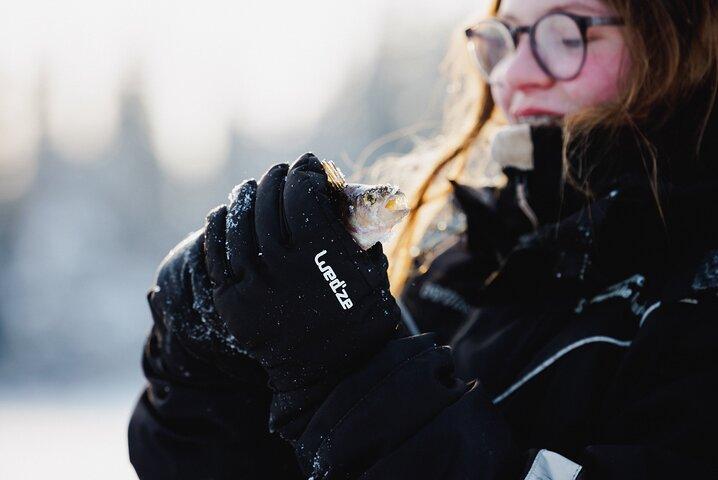Expérience de pêche sur glace à Rovaniemi