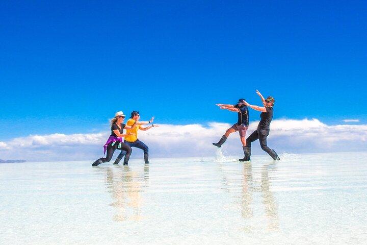 Dia inteiro no Salar de Uyuni com guia em inglês