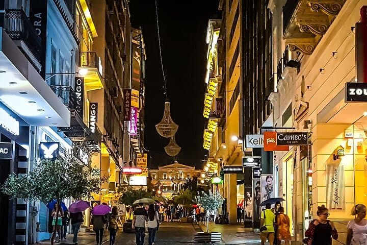 Athens by night