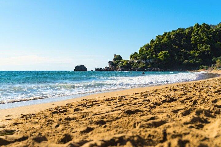 Excursão privada às praias de Corfu Paleokastritsa e Glyfada