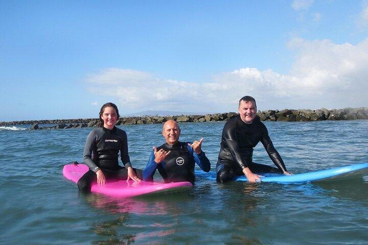 Privat surfing i Huntington Beach