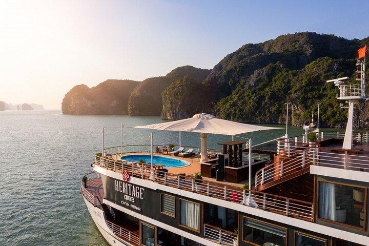 Heritage 4 Days Cruises: Halong Bay, Lan Ha Bay & Cat Ba Island