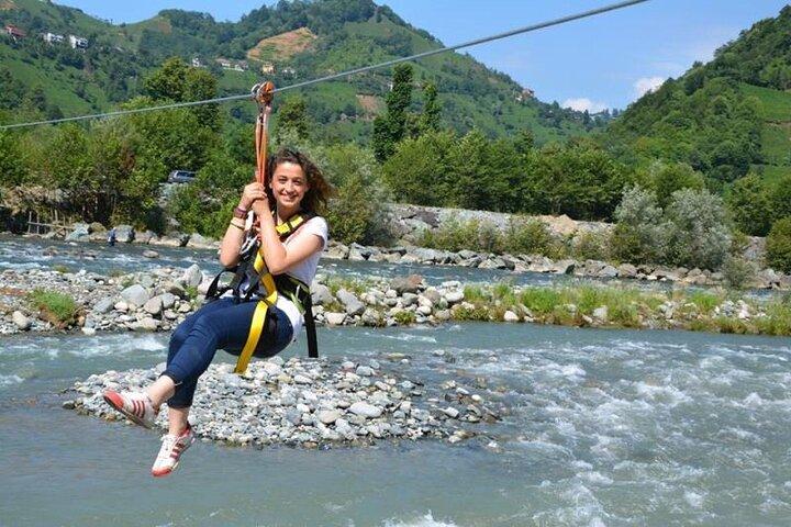 Wildwasser-Rafting mit optionaler Zipline im Köprülü Canyon