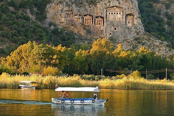 Fethiye Dalyan Boat Tour with Lunch, Mud Bath, Transfer, Guide