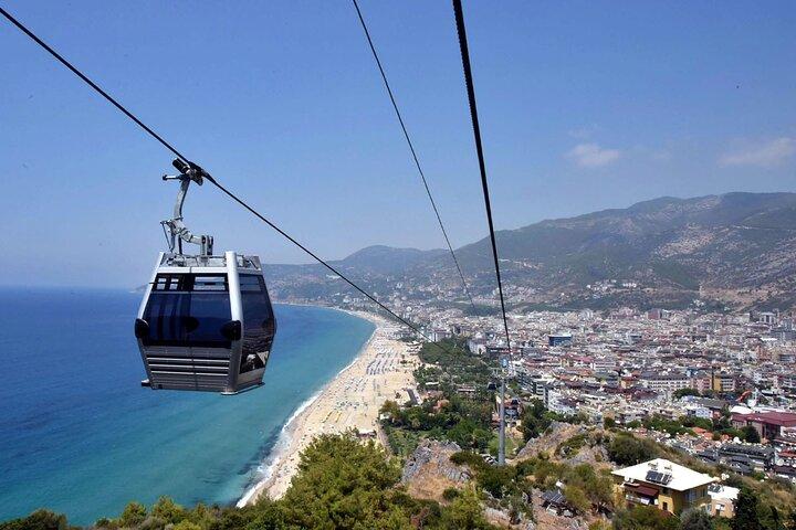 Téléphérique Alanya, promenade au château et visite shopping