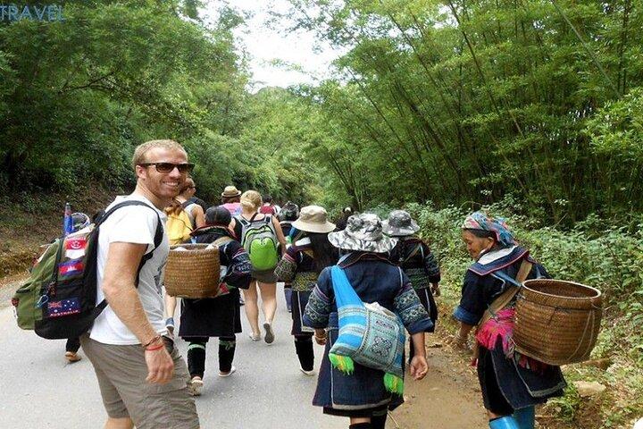 PRIVAT Trekking Sapa Tour 2 dagar 1 natt (hemvistelse övernattning)