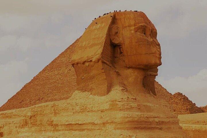 Piramidi di Giza e tour del Museo Nazionale della Civiltà Egizia