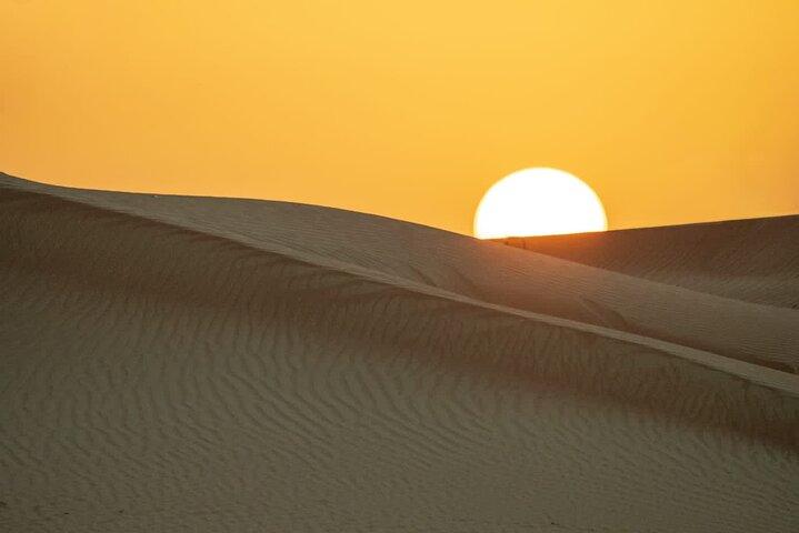 Dune Drive all'alba/mattina con Camel Trek e Sand Surfing