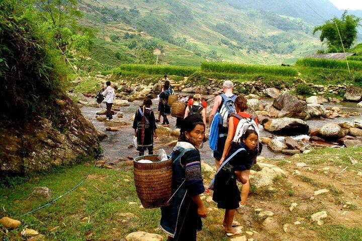 PRIVAT Trekking Sapa Tour 2 dagar 1 natt (hemvistelse övernattning)