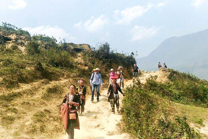 PRIVAT Trekking Sapa Tour 2 dagar 1 natt (hemvistelse övernattning)