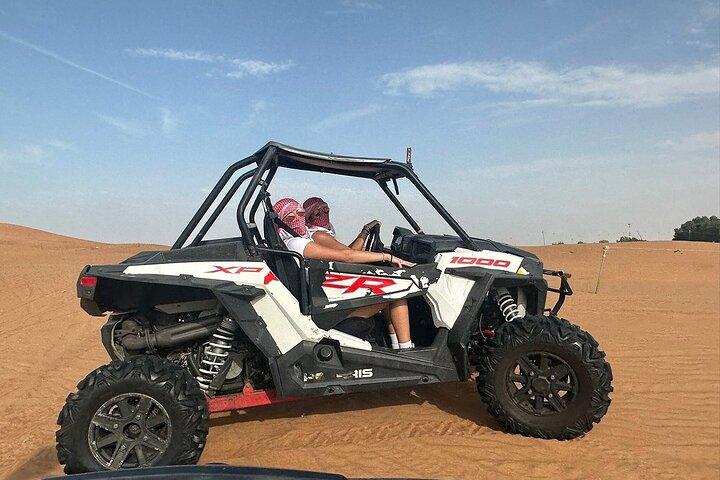 Kombination: Private Wüstensafari + Abendessen und ATV-Selbstfahrer/Quad