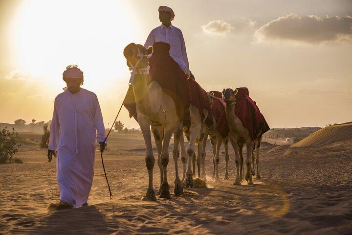 Premium Morning Red Dunes met quad