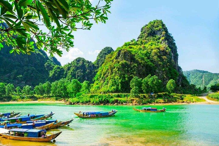 Da Nang City til Phong Nha Cave med privat bil på en dag