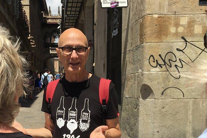 Tour a piedi gotico privato a Barcellona