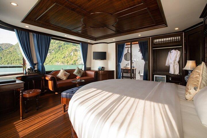 V.I.P Suite-hut op luxe 5-sterrencruise in Halong Bay (2D/1N)
