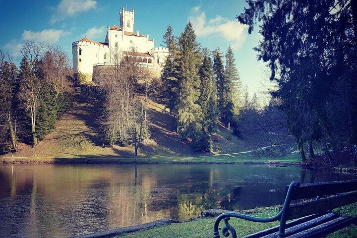 Privérondleiding in kasteel Trakošćan en Varaždin vanuit Zagreb