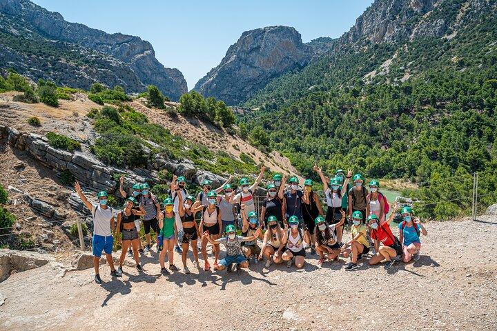 From Malaga Caminito del Rey Guided Tour with transportation