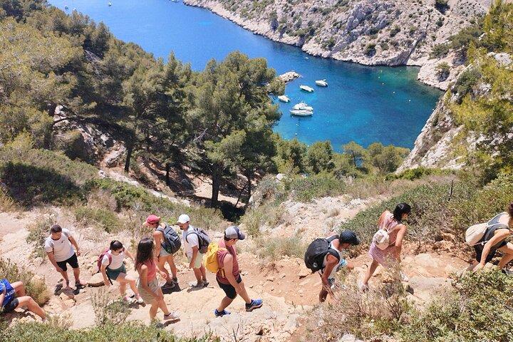 Caminhada guiada no Parque Nacional Calanques