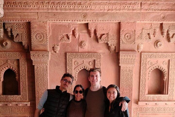 Tour a piedi storico privato a Fatehpur Sikri, in India