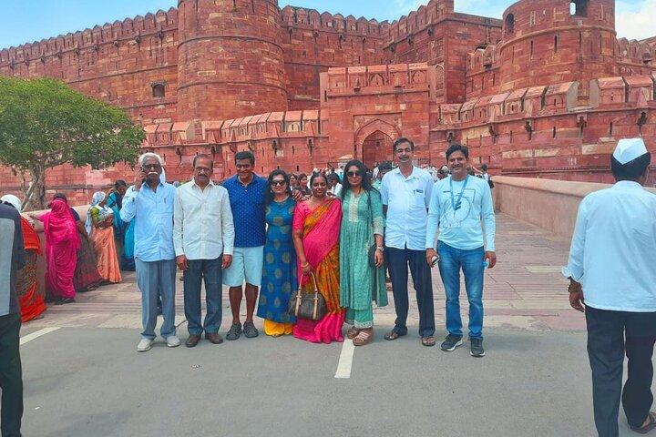 Tour local de Agra com Taj Mahal, Agra Fort e Mehtab Bagh