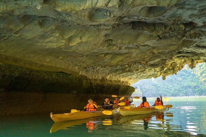 Miglior prezzo Halong 5 Star Day Cruise Buffet, piscina, festa al tramonto