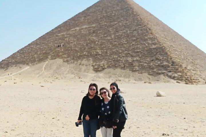 Private Full-Day Saqqara, Memphis & Dahshur Pyramids with Lunch