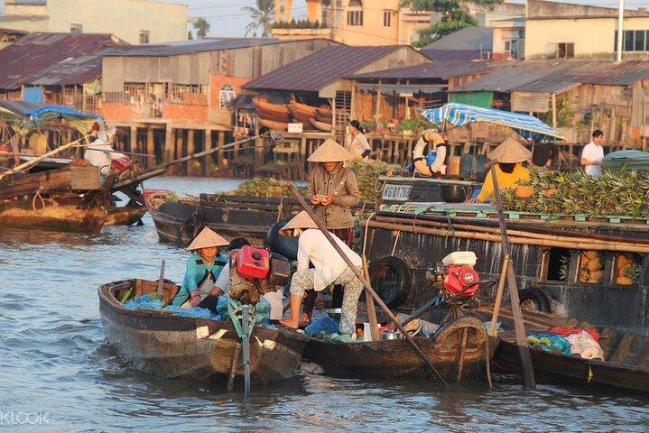 Tour di un'intera giornata al delta del Mekong Cai Be e all'isola di Tan Phong