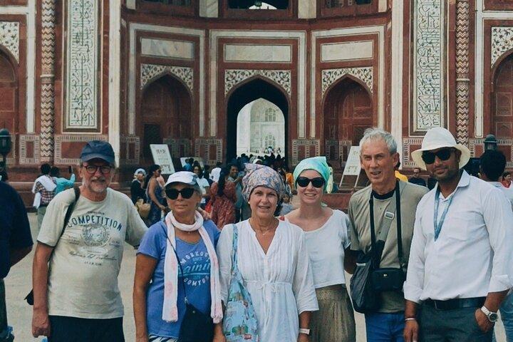 Agra: biglietto d'ingresso al Tajmahal con guida