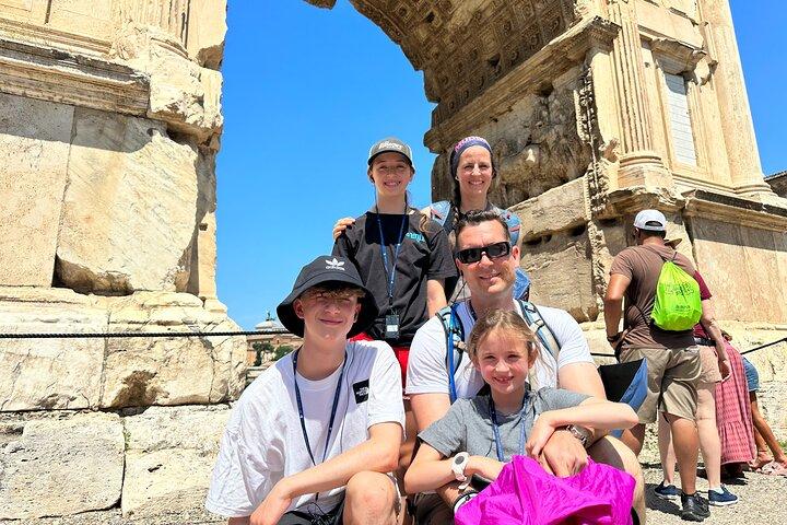 Tour privado para niños del Coliseo y el Foro Romano