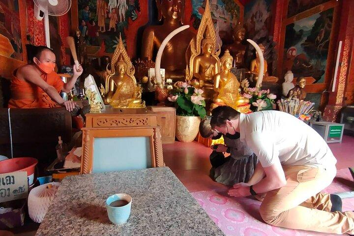 Halvdags Doi Suthep Temple & Mae Ping River krydstogt (privat)