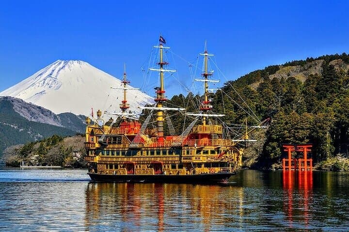 Mt Fuji and Hakone 1 Day Bus Tour Return by Bullet Train