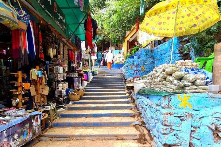 Marrakech: cascate di Ouzoud, tour guidato in montagna e giro in barca