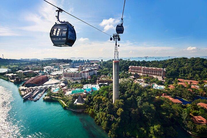 Sky Pass del teleférico de Singapur, Sentosa