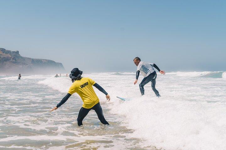 Privat surfing klasse i West Coast Safari