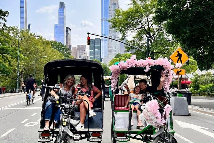 Central Park Pedicab Guided Tour