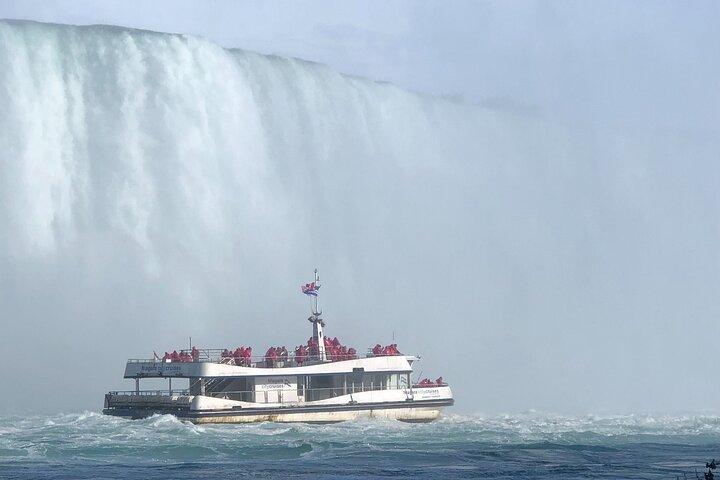 Niagara Falls Canadá: helicóptero + barco + almoço e mais US Pick-up