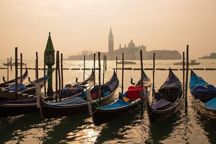 Gondola Ride Near St Mark’s Square