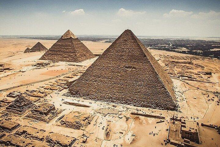 Heldagstur Giza pyramider, Sfinxen, Saqqara och Memphis