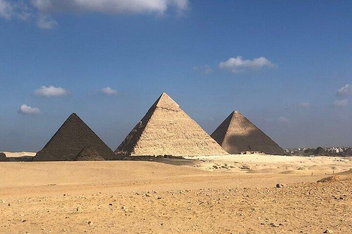 Heldagstur Giza pyramider, Sfinxen, Saqqara och Memphis